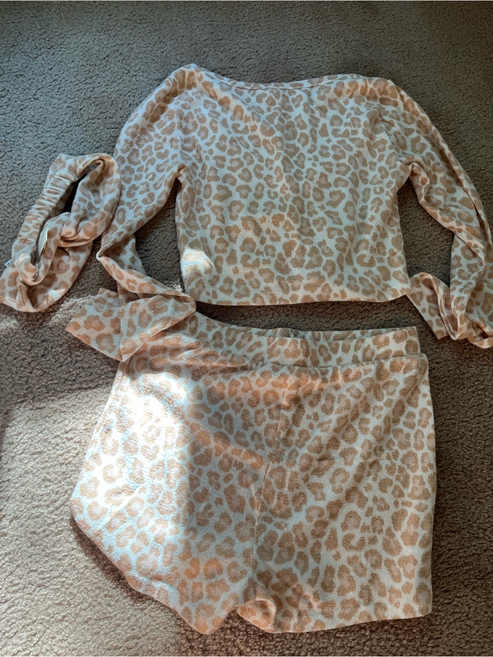 Leopard Pajama Set - Picture 3 of 5